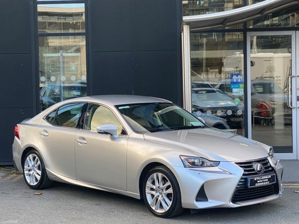 Lexus IS Saloon, Petrol Hybrid, 2019, Silver