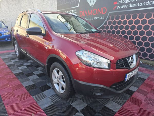 Nissan Qashqai+2 MPV, Diesel, 2013, Red