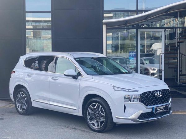 Hyundai Santa Fe Estate, Petrol Plug-in Hybrid, 2021, White