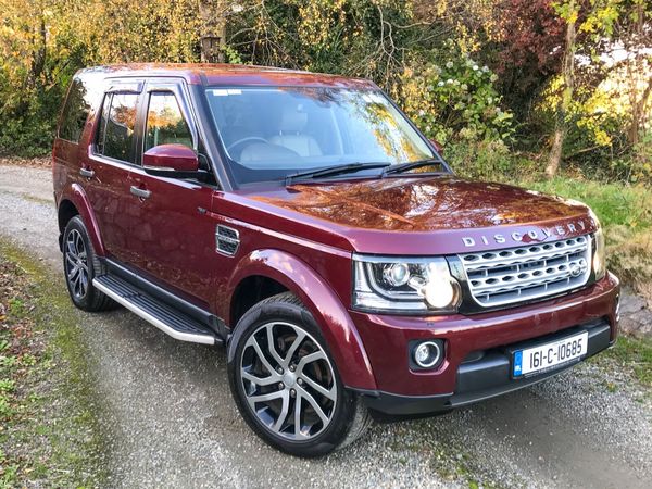 Land Rover Discovery SUV, Diesel, 2016, Red