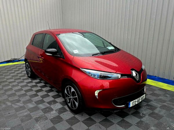Renault Zoe Hatchback, Electric, 2017, Red