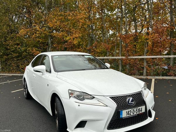 Lexus IS Saloon, Petrol Hybrid, 2014, White