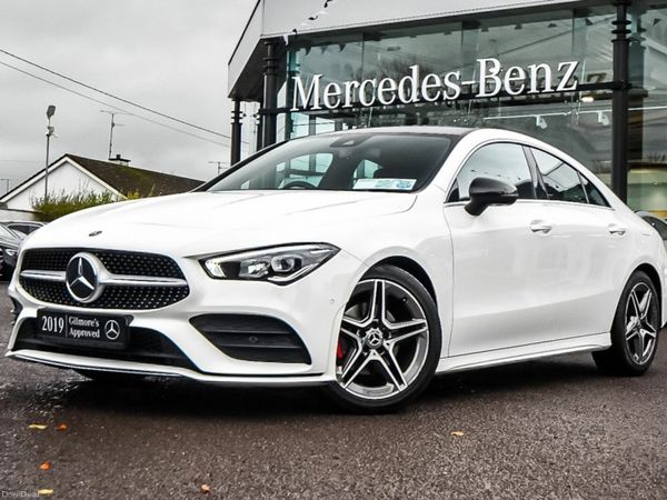 Mercedes-Benz CLA Saloon, Petrol, 2019, White