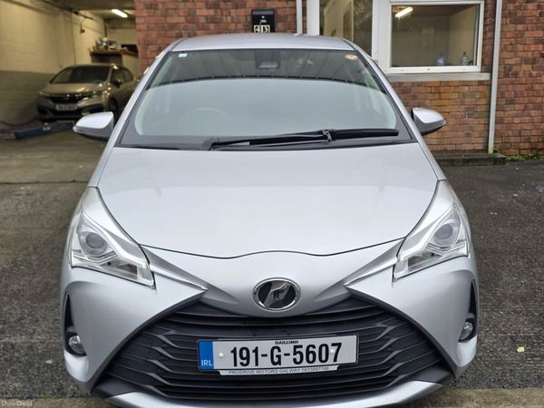 Toyota Vitz Hatchback, Petrol, 2019, Silver