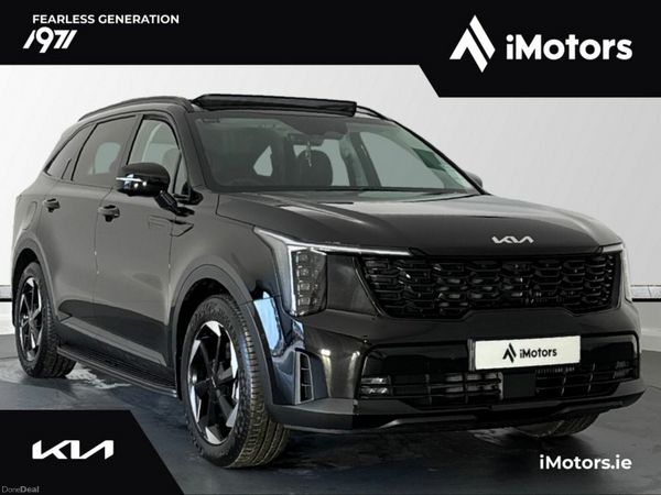 Kia Sorento SUV, Petrol Plug-in Hybrid, 2026, Black