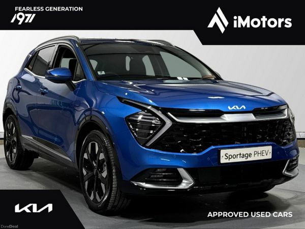 Kia Sportage SUV, Petrol Plug-in Hybrid, 2026, Blue