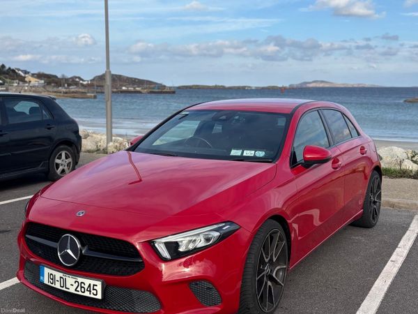 Mercedes-Benz A-Class Hatchback, Diesel, 2019, Red