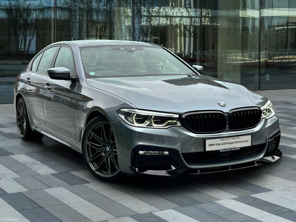 BMW 5-Series Saloon, Petrol Plug-in Hybrid, 2019, Grey