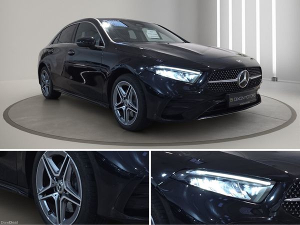 Mercedes-Benz A-Class Saloon, Petrol Hybrid, 2024, Black