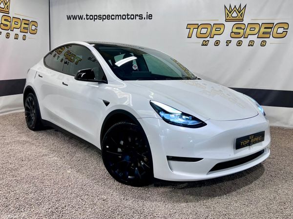 Tesla Model Y SUV, Electric, 2022, White