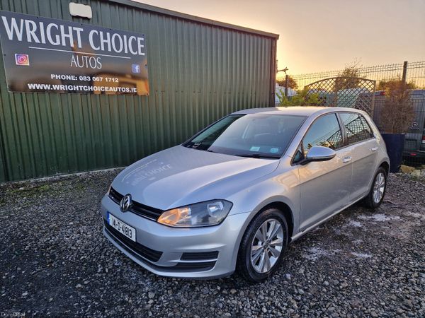 Volkswagen Golf Hatchback, Petrol, 2014, Silver
