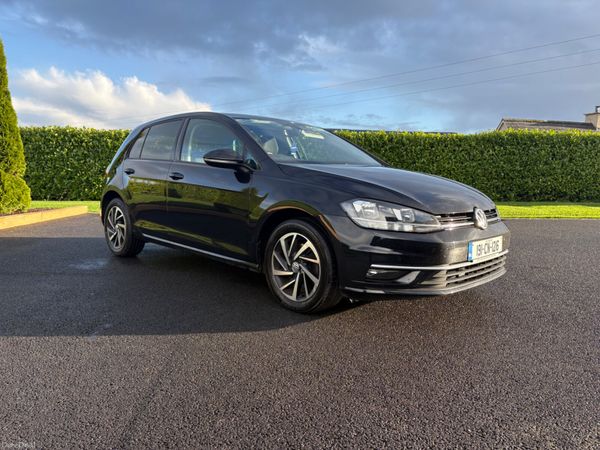 Volkswagen Golf Hatchback, Diesel, 2019, Black