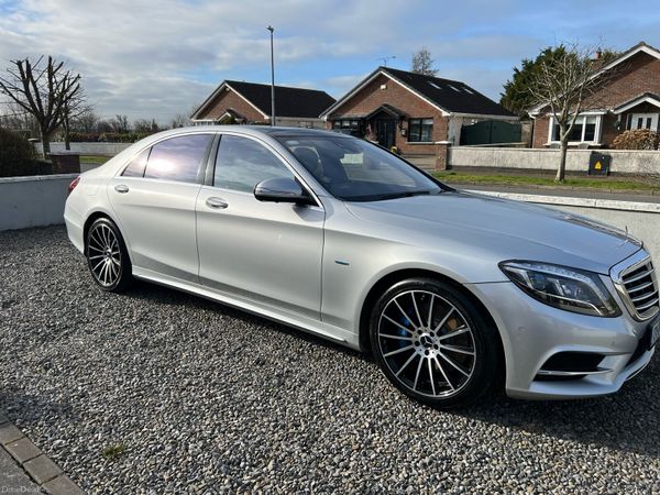 Mercedes-Benz S-Class Saloon, Petrol Plug-in Hybrid, 2017, Silver