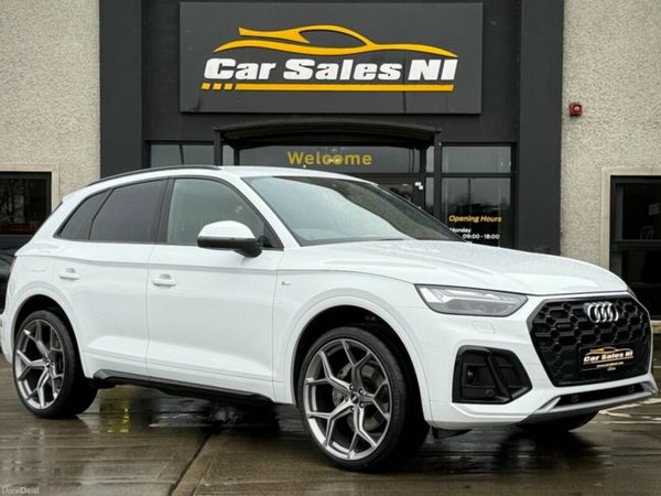 Audi Q5 SUV, Diesel Hybrid, 2022, White