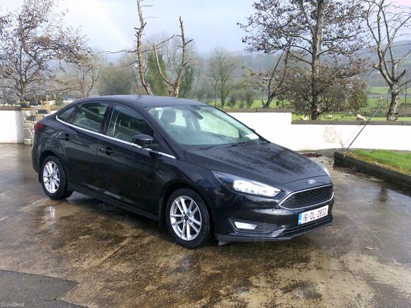 Ford Focus Saloon, Diesel, 2016, Black