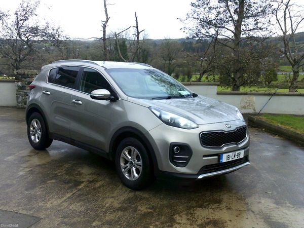 Kia Sportage SUV, Diesel, 2018, Grey