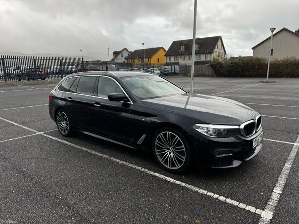 BMW 5-Series Estate, Diesel, 2018, Black
