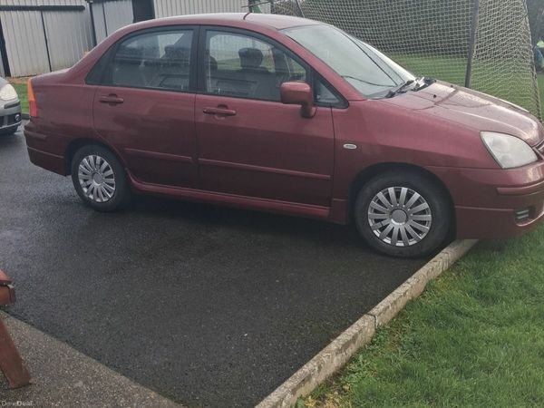 Suzuki Liana Saloon, Petrol, 2005, Red