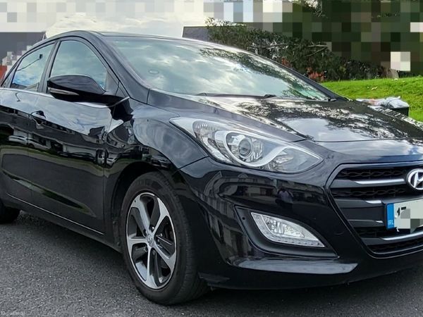 Hyundai i30 Hatchback, Diesel, 2017, Black
