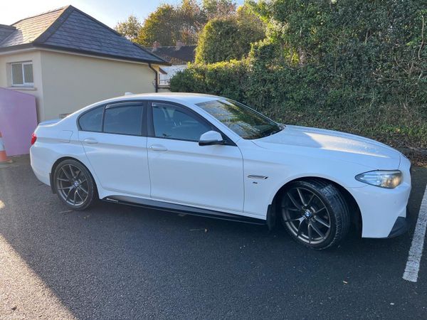 BMW 5-Series Saloon, Diesel, 2014, White