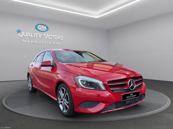 Mercedes-Benz A-Class Hatchback, Petrol, 2015, Red