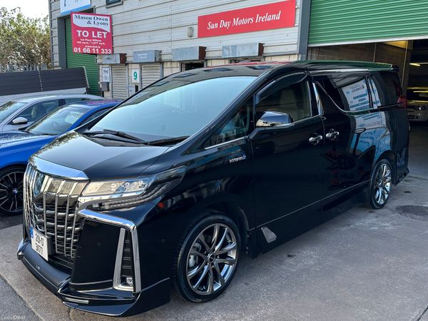 Toyota Alphard MPV, Petrol Hybrid, 2020, Black