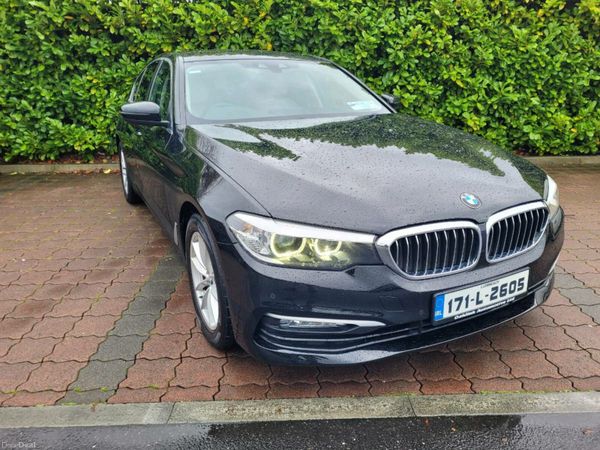 BMW 5-Series Saloon, Diesel, 2017, Black