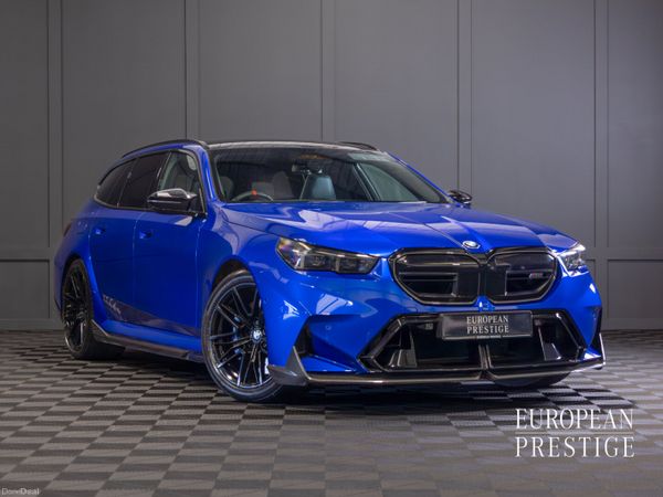 BMW M5 Estate, Petrol Plug-in Hybrid, 2025, Blue