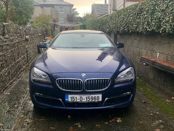 BMW 6-Series Saloon, Diesel, 2015, Blue