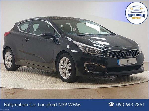 Kia Ceed Hatchback, Diesel, 2017, Black