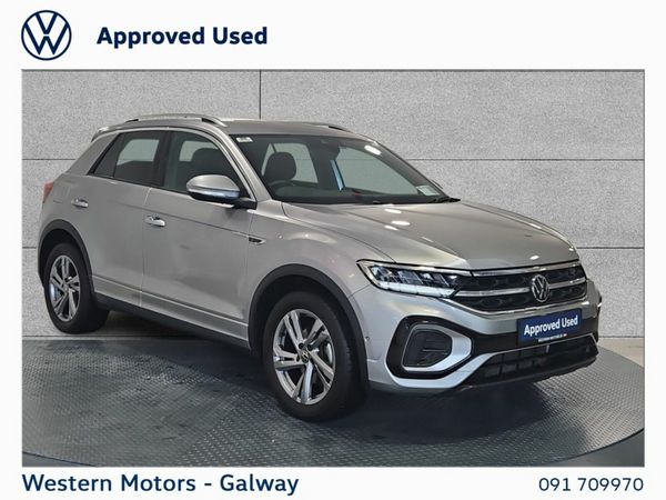 Volkswagen T-Roc SUV, Petrol, 2023, Grey