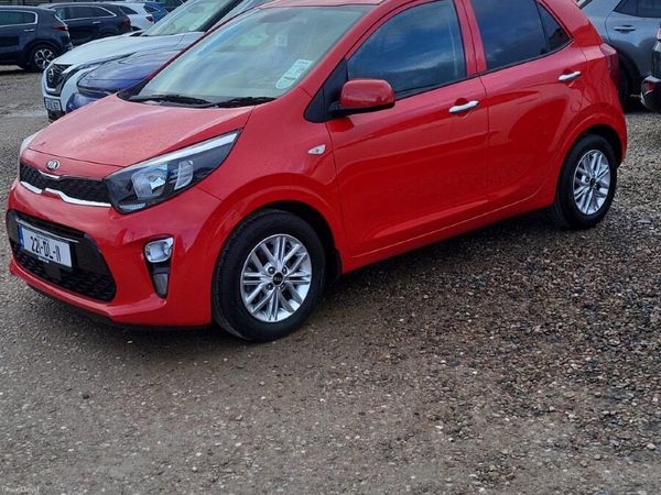 Kia Picanto Hatchback, Petrol, 2022, Red
