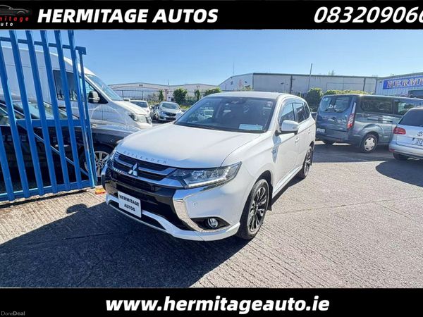 Mitsubishi Outlander SUV, Petrol Plug-in Hybrid, 2018, White