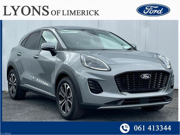 Ford Puma SUV, Petrol Hybrid, 2026, Grey