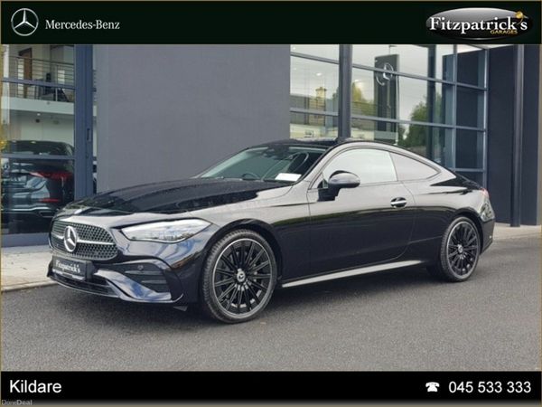 Mercedes-Benz CLE Coupe, Diesel Hybrid, 2026, Black