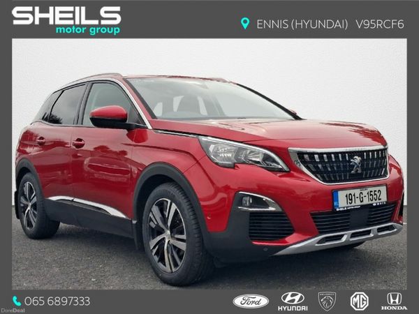 Peugeot 3008 MPV, Diesel, 2019, Red