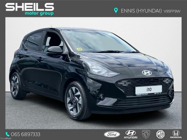 Hyundai i10 Hatchback, Petrol, 2026, Black