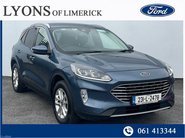 Ford Kuga SUV, Petrol Plug-in Hybrid, 2023, Blue