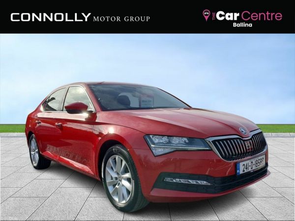 Skoda Superb Saloon, Diesel, 2024, Red