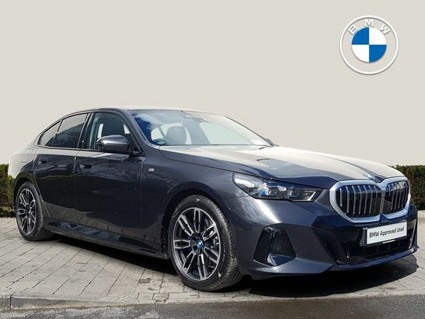 BMW 5-Series Saloon, Petrol Plug-in Hybrid, 2025, Grey