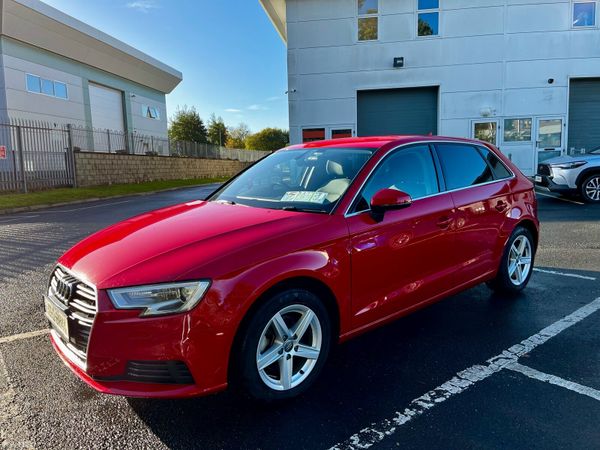Audi A3 Hatchback, Petrol, 2017, Red