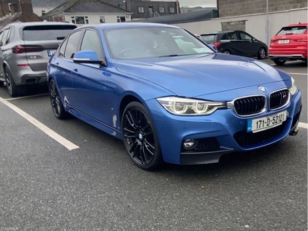 BMW 3-Series Saloon, Petrol Plug-in Hybrid, 2017, Blue