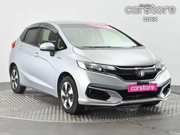 Honda Fit Hatchback, Petrol Hybrid, 2019, Silver