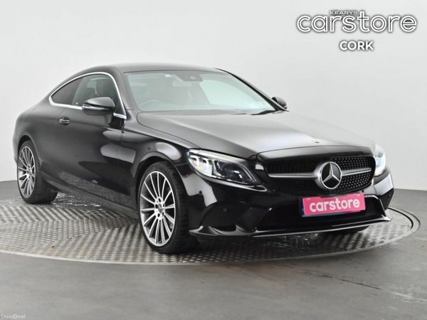 Mercedes-Benz C-Class Coupe, Petrol, 2021, Black