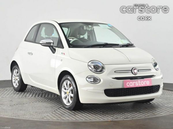 Fiat 500 Hatchback, Petrol, 2018, White