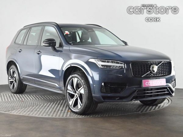 Volvo XC90 SUV, Petrol Plug-in Hybrid, 2022, Blue