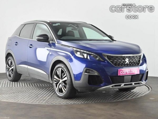 Peugeot 3008 MPV, Petrol, 2019, Blue