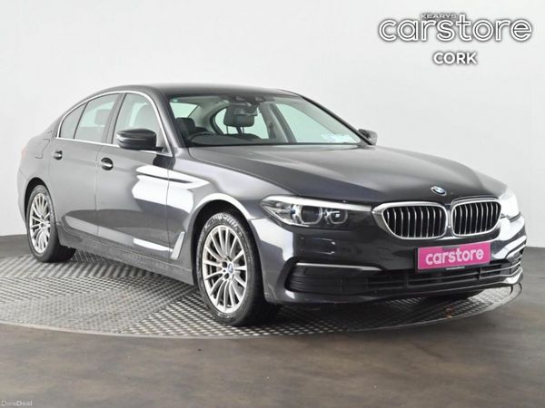 BMW 5-Series Saloon, Petrol Plug-in Hybrid, 2018, Grey