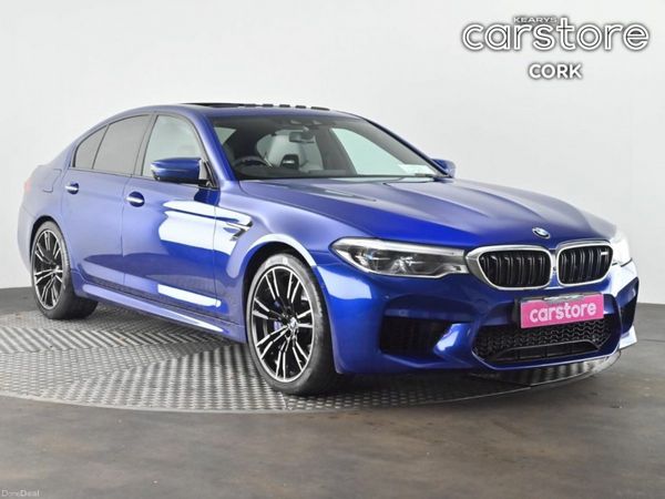 BMW M5 Saloon, Petrol, 2018, Blue