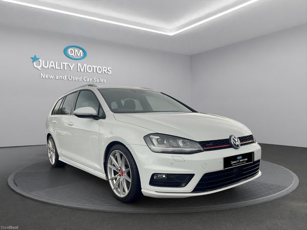 Volkswagen Golf Estate, Petrol, 2014, White